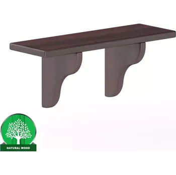 Obývací stěna Polička borovice PK122-60x25x20 ořech