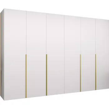 Předsíňová stěna Skříň Alicante I 300 bílá/zlatá