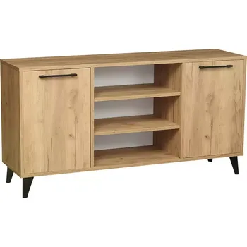 Televizní stolek TV Stolek Paris dub craft zlatý