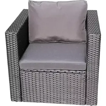 Zahradní křeslo LORD černá