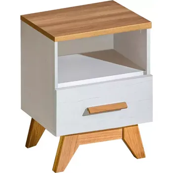 Obývací stěna Noční stolek Sven 45cm Dub Nash / Andersen Borovice