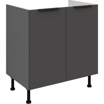 Kuchyňská skříňka Kuchyňská skříňka Aria GR/ANT Anti Fingerprint 80zl 2f Bb