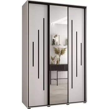 Předsíňová stěna Skříň 45 Canaris 13 170 bílá/černá