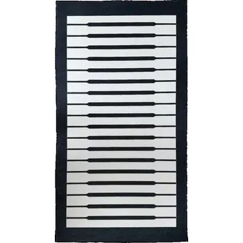 Koberec Koberec s potiskem Printing Loop 1,2/1,7 7 Černá