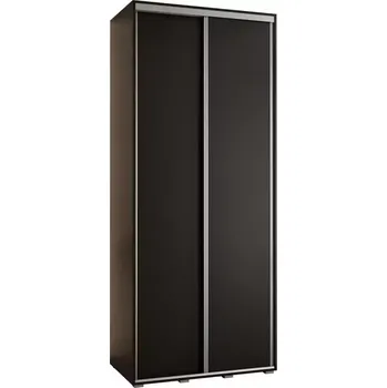 Předsíňová stěna Skříň 45 Canaris 1 100 černá/silver