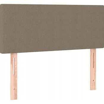 Čelo postele světle šedé 80 x 5 x 78/88 cm