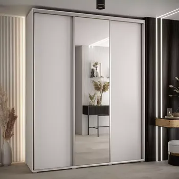 Předsíňová stěna Skříň 45 Canaris 3 200 bílá/silver