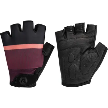 Cyklistické rukavice ROGELLI Dámské cyklistické rukavice Rogelli IMPRESS II XS ORANŽOVÁ|ČERNÁ|ČERVENÁ