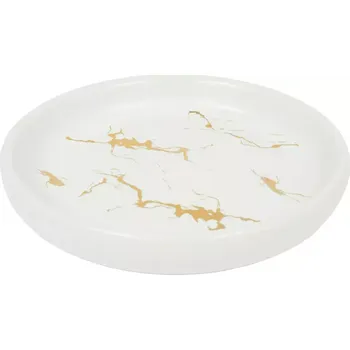 Mýdlenka Mýdlenka GOLD LINE keramická, bílo-zlatá CST-1777 41