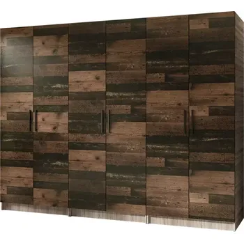 Ložnicová sestava Skříň 3x Gold 2D dub sonoma/old style