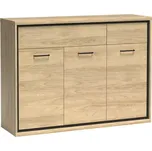 Komoda Mediolan 135cm Natural Hikora, M7