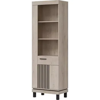 Kancelářská sestava Regál Mati Mi08 dub cremona/černá