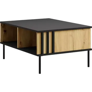 Obývací stěna Konferenční stolek Rimini 07 černá/artisan