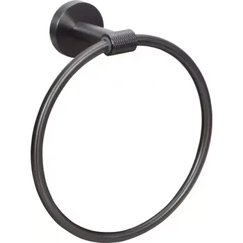 Koupelnový nábytek Věšák ovál šedý Skala Bisk