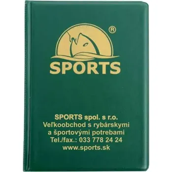 turistický batoh SPORTS - Obal na rybářské doklady MAXI zelený