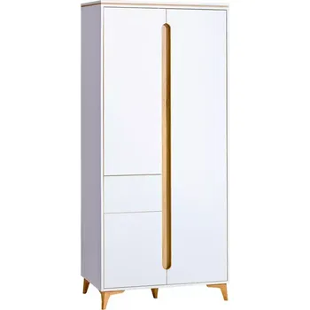 Předsíňová stěna Skříň Gappa 2D Jasan/Bílá