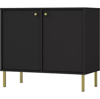 Kancelářská sestava Komoda Tokyo 2 2F černý grafit 812