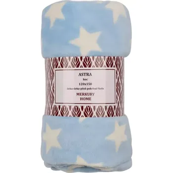 Dětská deka Deka Astra 37 Modrá/Ecru 120x150