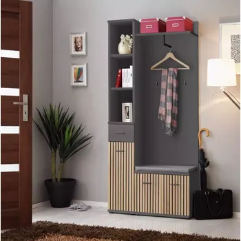 Předsíňová stěna Předsíňová Stěna MARCO I + P artisan/antracit anas mc1+p