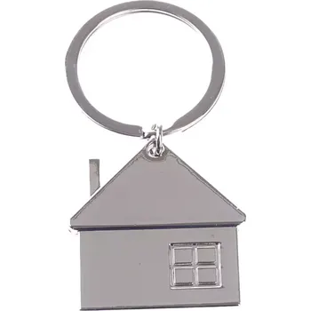 Kovový přívěsek na klíče – domek