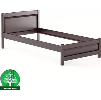 Ložnicová sestava Postel borovicová LK125–100x200 ořech