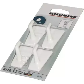 Jednorázové nádobí Háčky samolep.4,5cm 61472