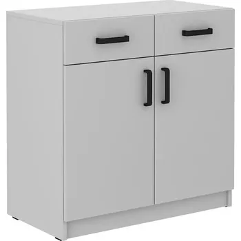 Komoda Skříňka Spodní 2f2s Malta světle šedá typ 105