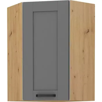 Kuchyňská Skříňka LUNA DUSTGREY/ARTISAN 60X60 GN-90 1F (45°)