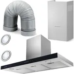 Kuchyňská digestoř 90 cm Nerezová ocel Berdsen BE-90S