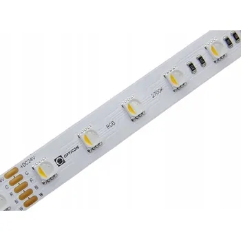 LED páska LED pásek 24V DC RGBW 4v1 Teplá bílá 2700K 19W/m 300 SMD 5050 IP20 12mm