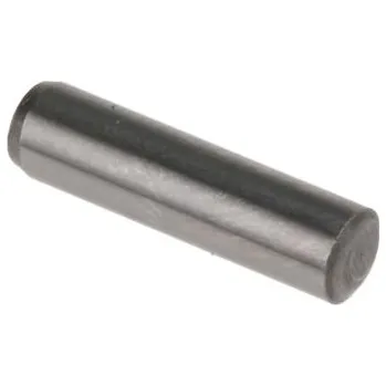 Nábytkové kování Vodící čep, délka: 12mm, Prostý Paralelní prům. 3mm, Ocel