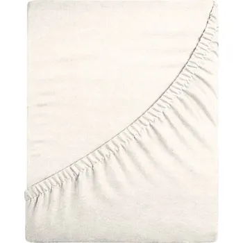 Prostěradlo Prostěradlo Jersey Delux - slonová kost 80x160 S gumou Produkt Polský