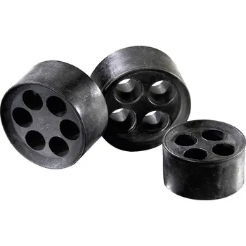 Wiska 10101018 MFD 32/03/080 M32 3 x 6 - 8 mm elastomer černá 1 ks