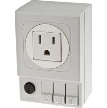 Elektrická zásuvka Zásuvka Světle šedá 1cestná Plast nespínaná 6.3A Vnitřní IP20 STEGO 125 V