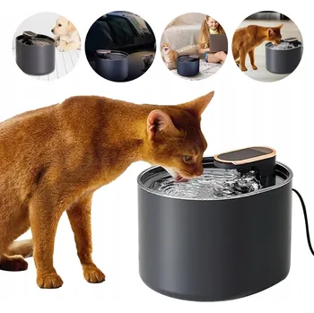 Miska pro psa FONTÁNA PRO PSY KOČKY ZVÍŘATA PÍTKO MISKA NA VODU 3L