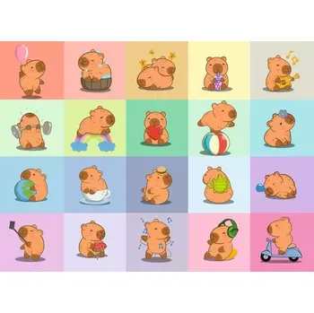 Puzzle Puzzle RAVENSBURGER Kapybara XXL 100 dílků