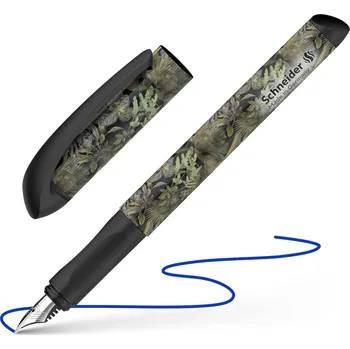 Pero bombičkové Schneider Voice Black Jungle - modrá náplň