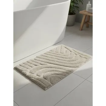 Koupelnová předložka Sinsay - Koupelnová předložka s reliéfním vzorem - béžová - 370GK-08X - 370GK-08X-ONE