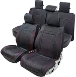 Autopotahy VIENNA černá/červená, Cappa