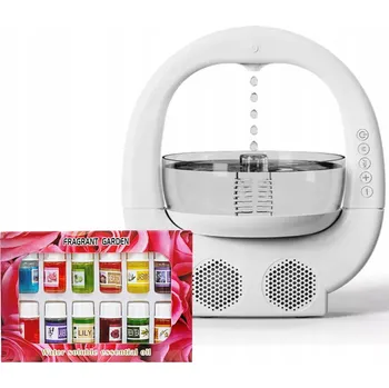 Zvlhčovač vzduchu Antigravitační ultrazvukový zvlhčovač vzduchu s Bluetooth AKVÁRIUM 700ml Y11