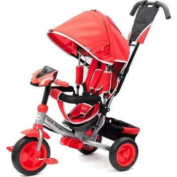 Dětská tříkolka Tříkolka Baby Mix Lux Trike červená