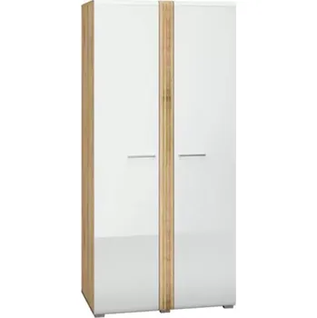 Předsíňová stěna Skříň Adagio 01 dub castello/bílá lesk