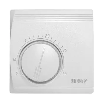 Termostat Mechanický termostat Delta Dore Tybox 11, 16 A, bílá