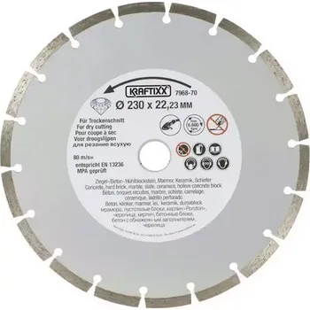 Řezný kotouč Diamantový řezný kotouč silver-line 230kx