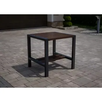 Zahradní stůl Moderní stůl malý, palisandr