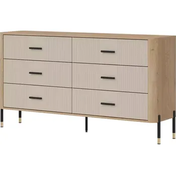 Ložnicová sestava Komoda Dante DT05 dub cremona/kašmír