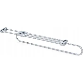 Věšák Výsuvný šatní držák/tyč na oblečení L-300 mm