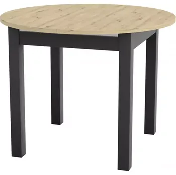 Jídelní set Skládací stůl Aurora dub artisan/černá