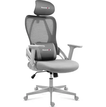 Herní židle Křeslo pro hráče Huzaro Combat 2.7 GREY