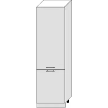 Kuchyňská skříňka Kuchyňská Skříňka Bono D60sł 2133 Pl 2fr bílá alaska/bílá